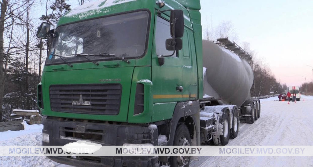 Грузовик в Могилеве насмерть сбил пешехода