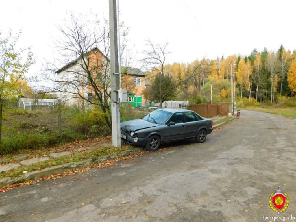 15-летний парень угнал автомобиль в Дрибинском районе