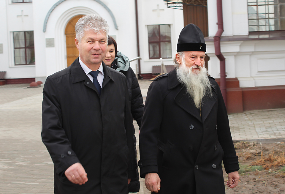 Уполномоченный по делам религий и национальностей Республики Беларусь Александр Румак посещает Могилевскую область