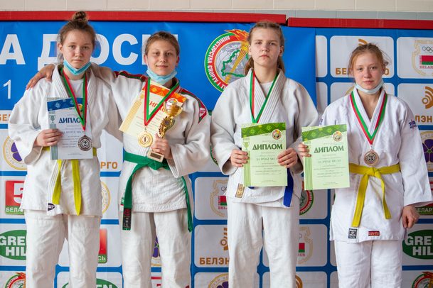 Представители Могилевской области завоевали награды на республиканской спартакиаде ДЮСШ по дзюдо