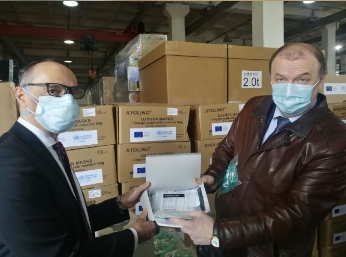Страновой офис ВОЗ доставил гуманитарный груз на $850 тыс. для учреждений здравоохранения Беларуси