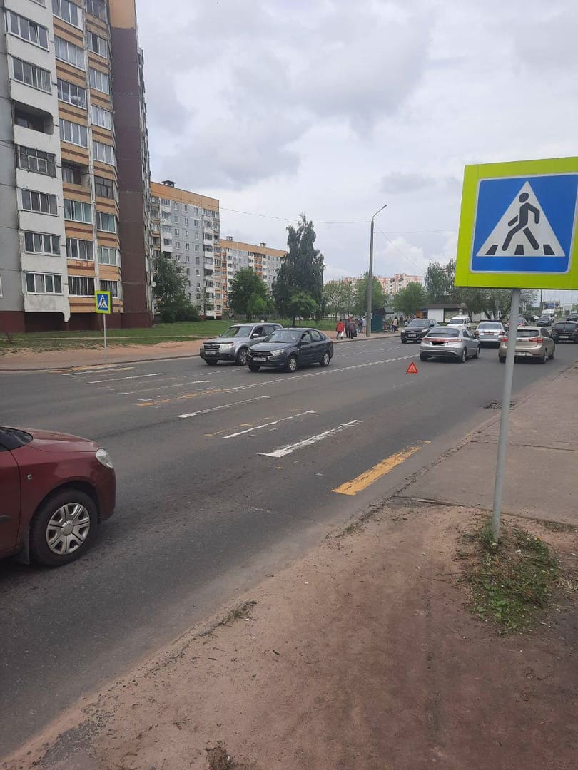 Honda в Могилеве сбила подростка на переходе