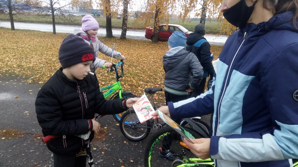Акция «Молодежь за безопасность!» в Могилеве финишировала велопробегом