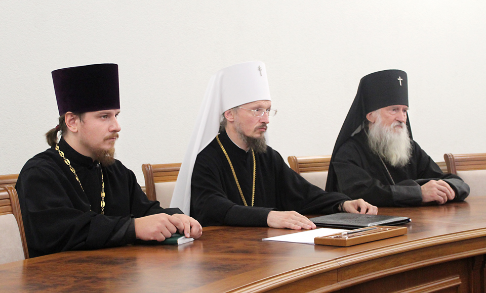 Патриарший экзарх всея Беларуси митрополит Минский и Заславский Вениамин с официальным визитом посещает Могилев