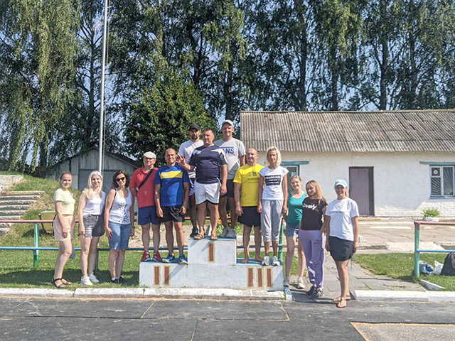 Соревнования по пляжному волейболу прошли в Климовичах