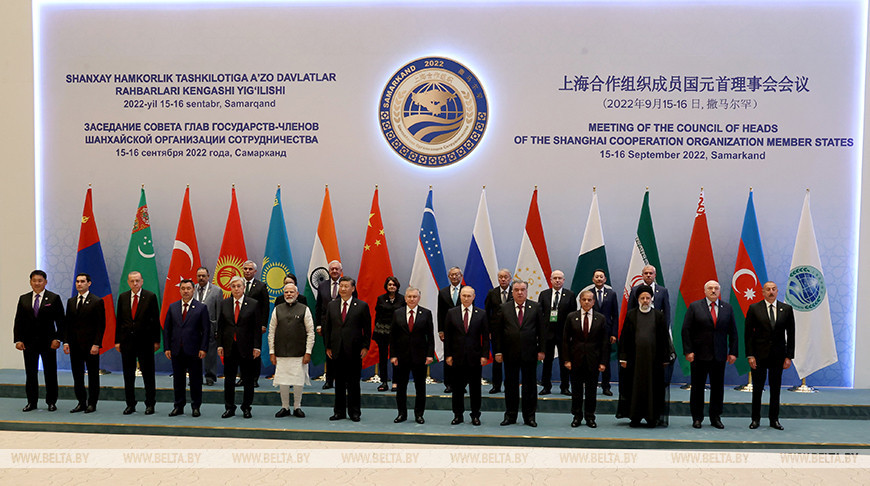 Решение о начале процедуры приема Беларуси в члены ШОС принято на саммите в Самарканде