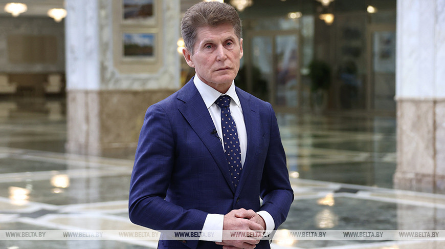 Кожемяко прогнозирует дальнейший рост взаимной торговли и приход в Приморье белорусских производителей