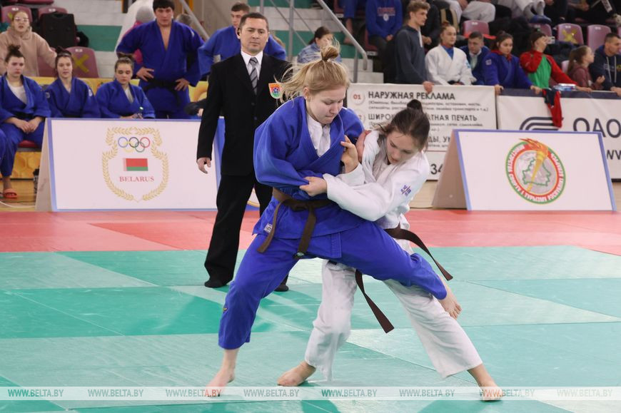 Турнир по дзюдо памяти А.Мельникова проходит в Могилеве