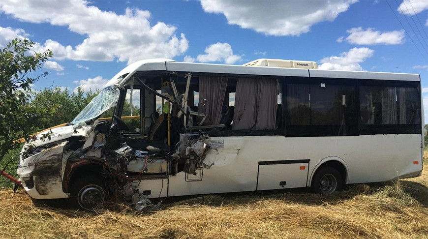 Автобус, ехавший по маршруту Могилев - Лермонтово, попал в ДТП в России – пострадали 9 человек