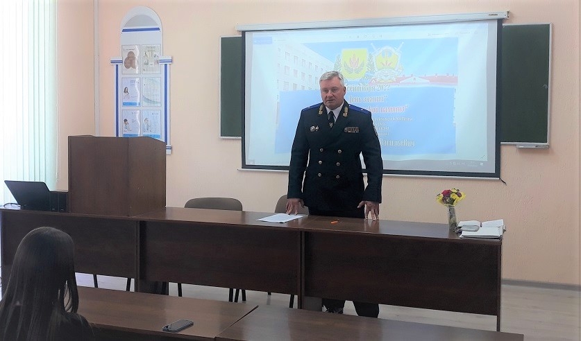 Начальник УСК по Могилевской области встретился со студентами