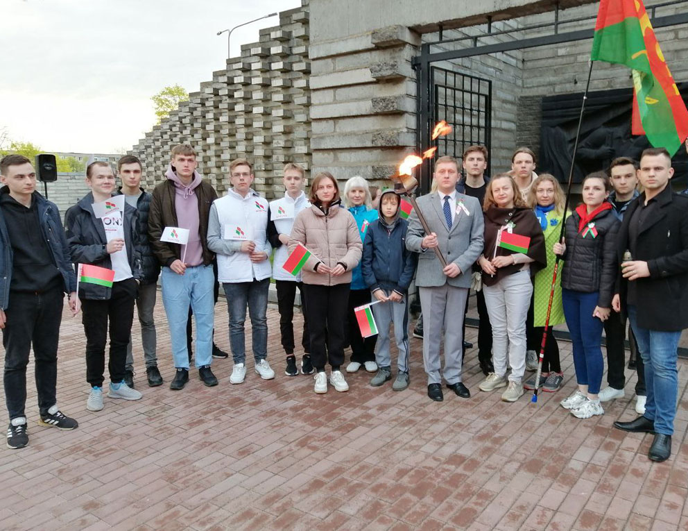 Могилев присоединился к Республиканской акции «Зажги огонь в своем сердце»