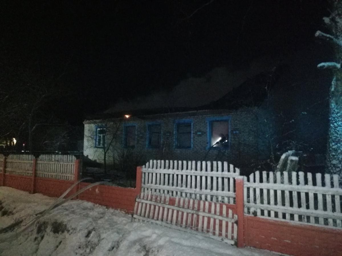 Житель Горецкого района погиб на пожаре