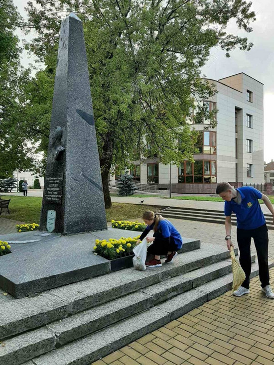 Волонтеры МГУ им. Кулешова приняли участие в республиканском марафоне