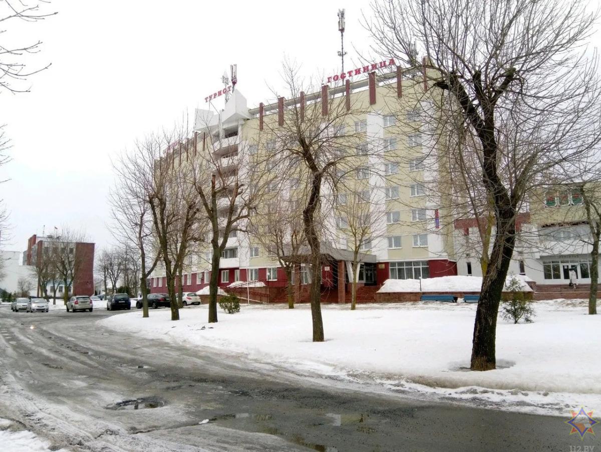 Пожар случился в туристско-гостиничном комплексе "Могилевтурист" - пострадал мужчина