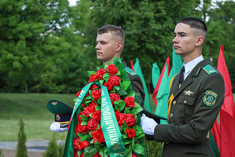 Памятный знак пограничникам всех поколений открыли в Быхове