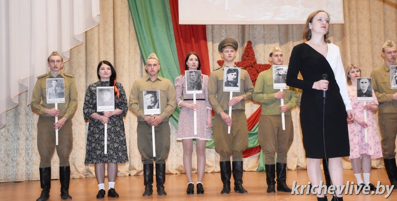 В Кричеве прошел смотр-конкурс фронтовых бригад «Голос памяти»