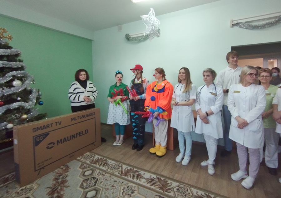 МОДБ и ребята получили новогодние подарки от РОО «Белорусский детский фонд»