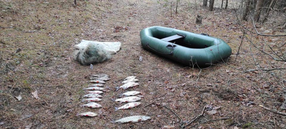 В Могилевской области за неделю выявлены 3 случая незаконной рыбной ловли