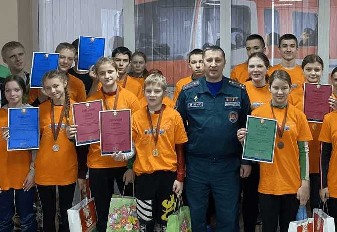 Спортивно-массовое мероприятие среди юношей и девушек «Герои» прошло в Могилеве