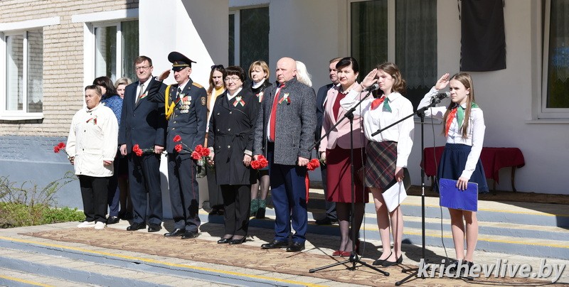 В Кричевском районе открыли мемориальную доску памяти Михеевичской подпольной группы, действовавшей в годы Великой Отечественной войны