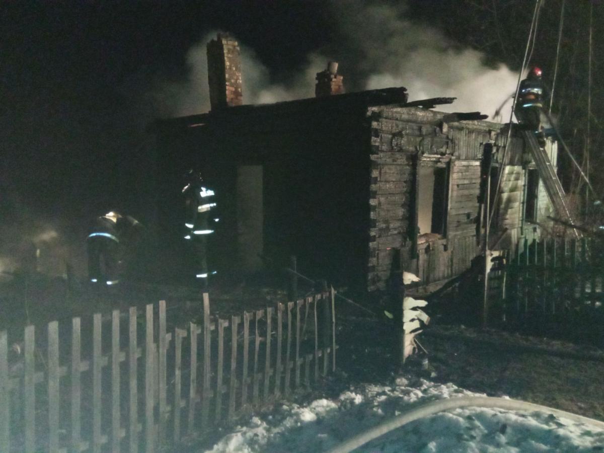 На пожаре в Костюковичском районе погиб мужчина