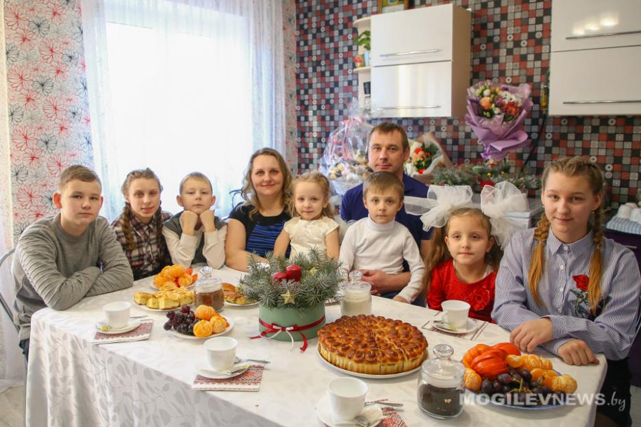 11,8 тысячи многодетных семей насчитывается в Могилевской области