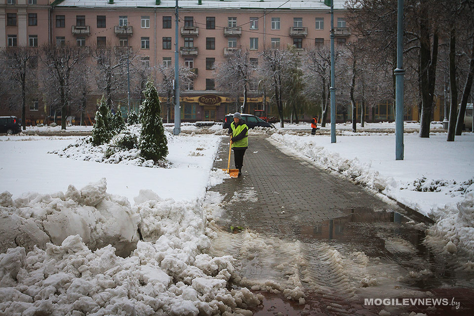 Небольшой «ночной минус», около 0°С днем и мокрый снег ожидаются в первой половине следующей недели в Могилевской области