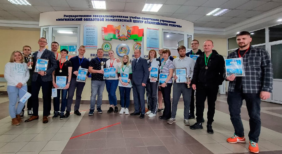 Областные соревнования по плаванию среди коллективов учреждений здравоохранения области прошли в Могилеве