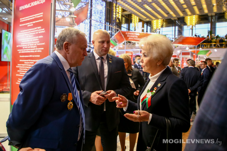 Делегация Могилевской области на ежегодном обращении Президента с Посланием к белорусскому народу во Дворце Республики. Фото