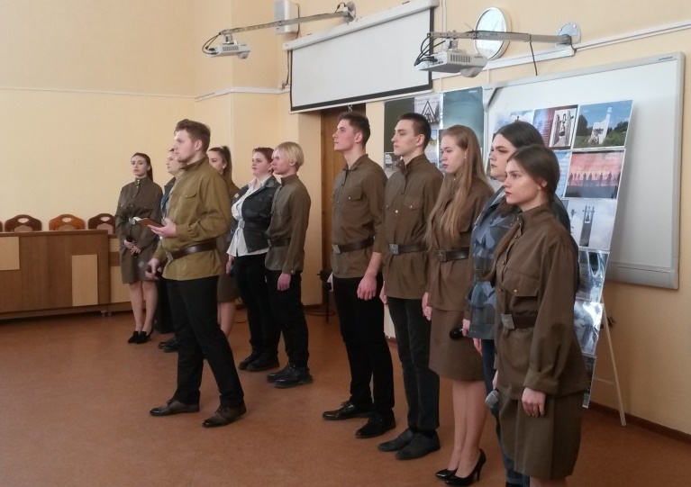 День памяти сожженных деревень прошел в могилевском Белгосуниверситете пищевых и химических технологий