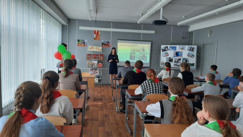 Урок Памяти, посвященный Великой Победе, прошел в Чаусах