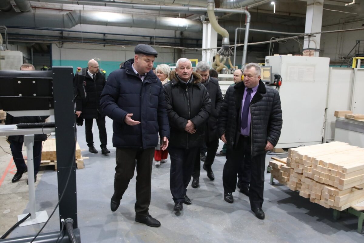 Петр Пархомчик ознакомился с работой ОАО "ФанДОК"