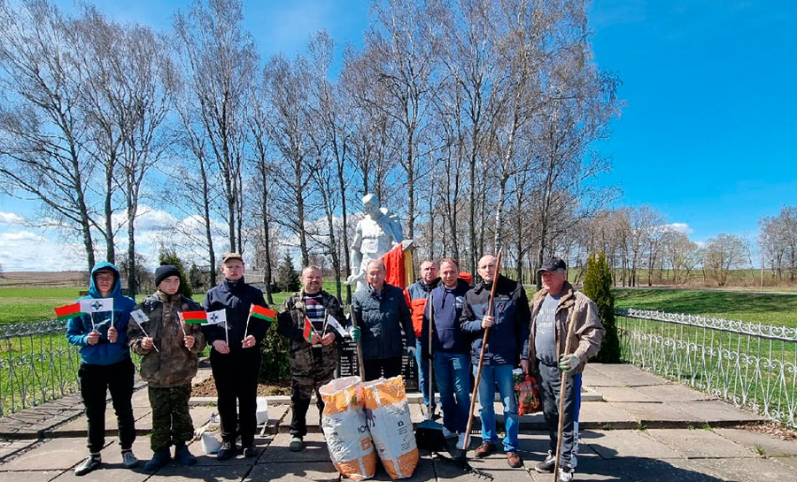 «Молодежный маршрут» прошел в деревне Комсеничи Круглянского района Могилевской области