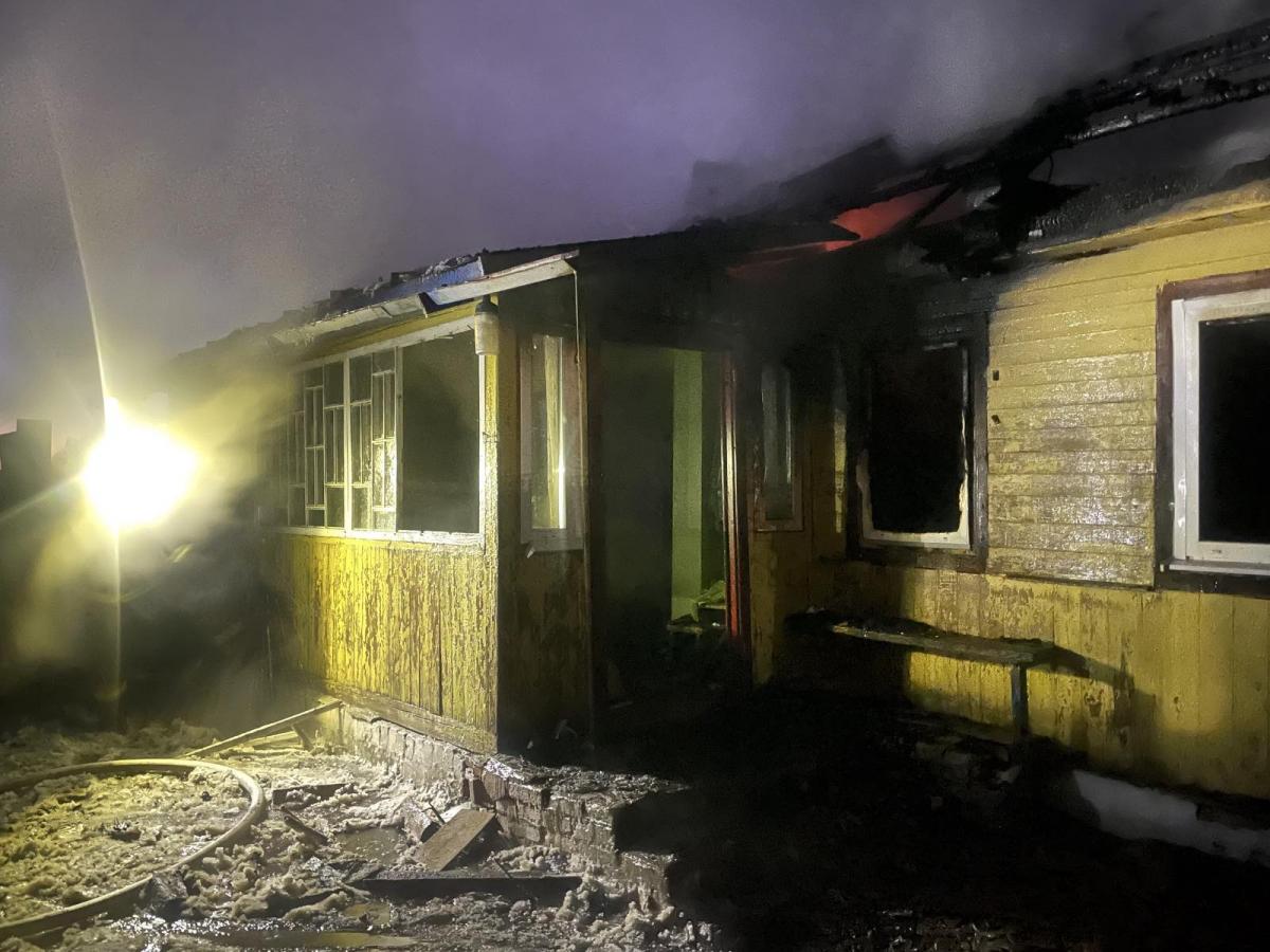 В Могилевском районе на пожаре погиб мужчина