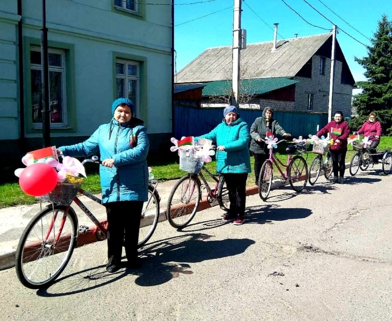Патриотический велопробег прошел в Черикове