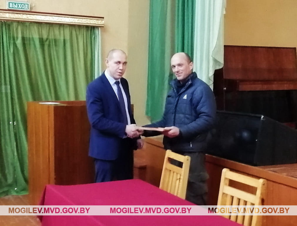 Механизатор в Чаусском районе помог раскрыть преступление