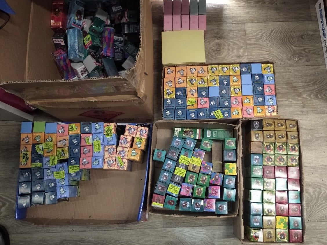 Факт реализации электронных сигарет с нарушением законодательства выявлен в Могилеве