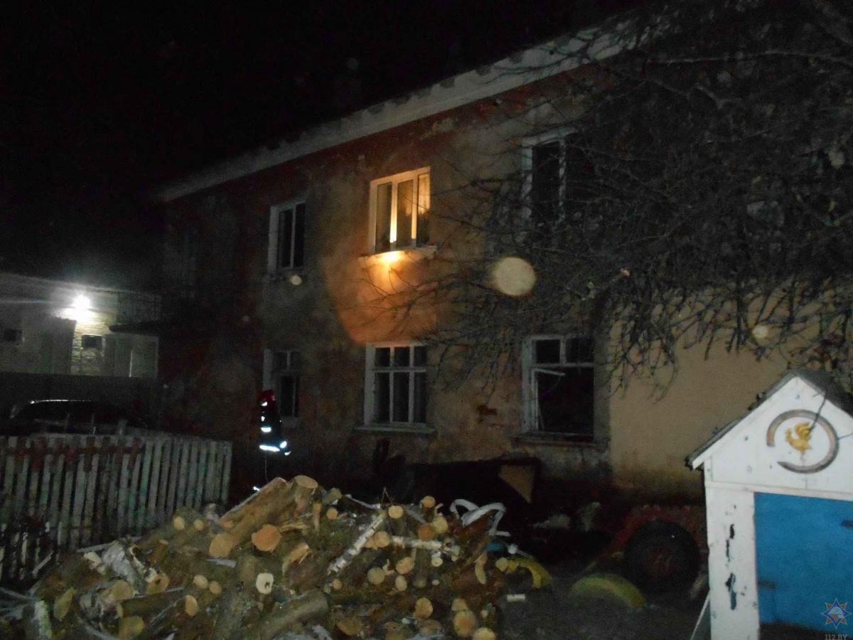 Ожоги 30 % тела получил на пожаре бобруйчанин