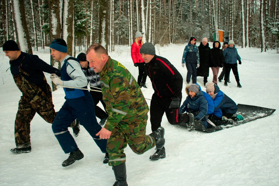 Спортивно-развлекательный праздник  прошел в Кричевском районе