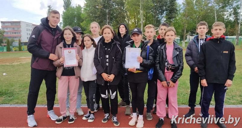 Первенство района по легкоатлетическому многоборью прошло в Кричеве