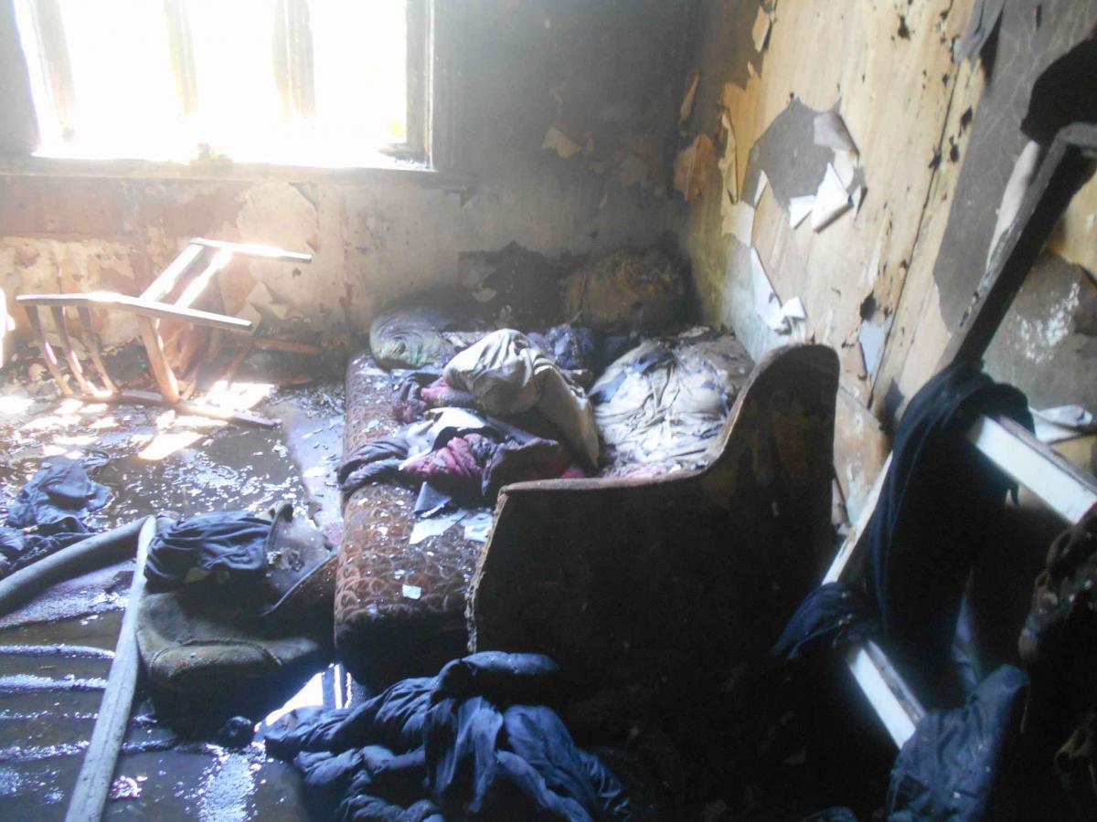 Нежилая квартира горела в Бобруйске