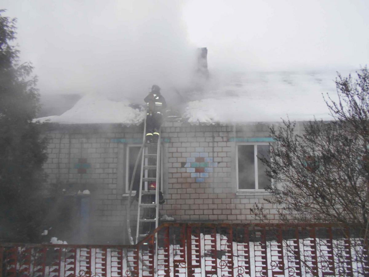 Частный жилой дом горел в Бобруйском районе