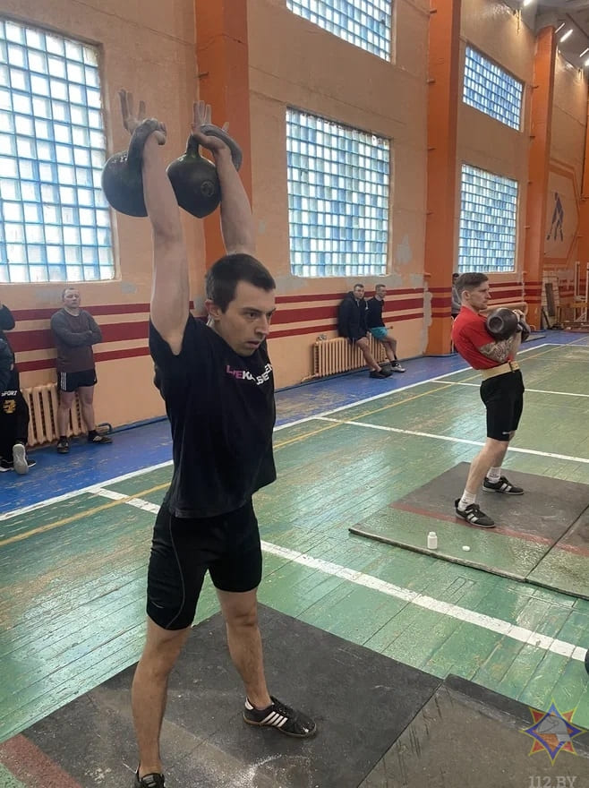 Чемпионат областного УМЧС по гиревому спорту прошел в Могилёве