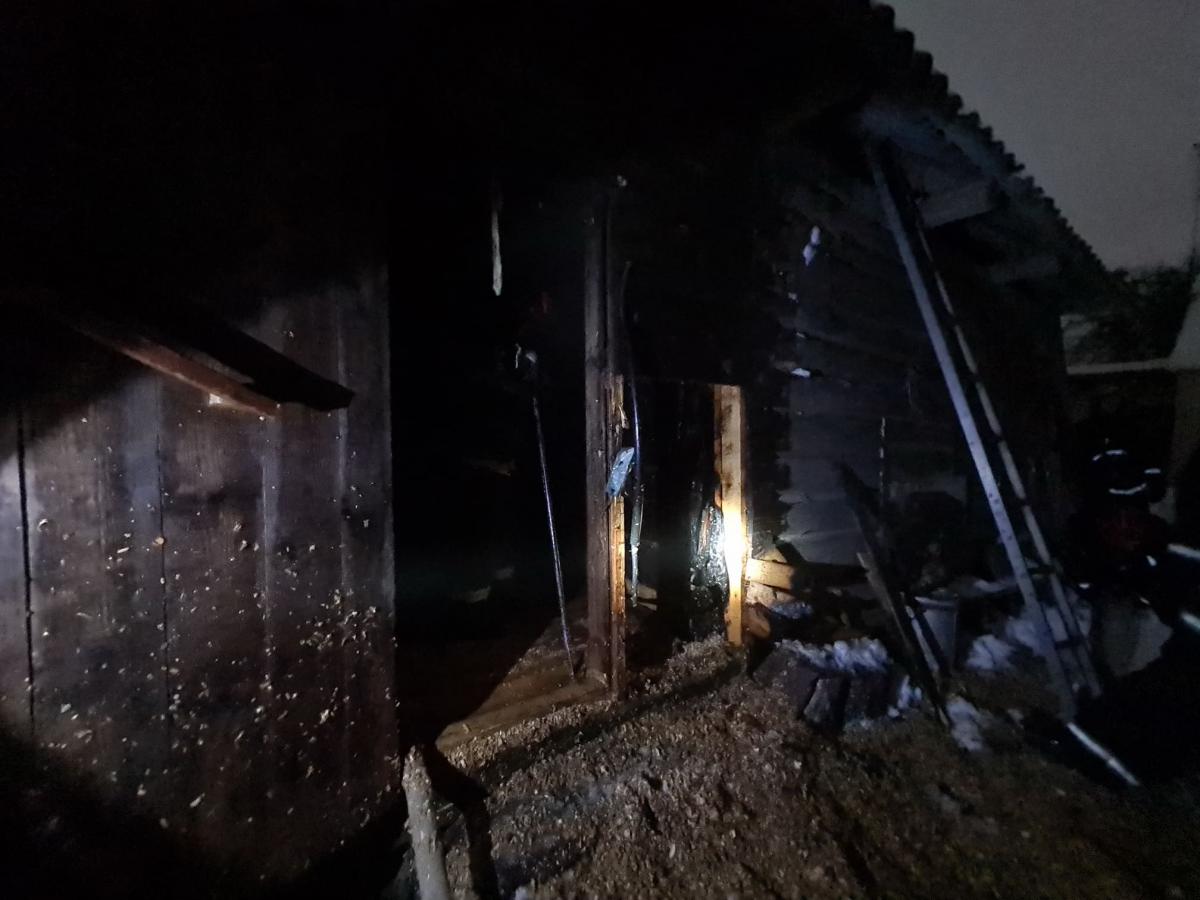 Пожар в бане тушили в Могилеве