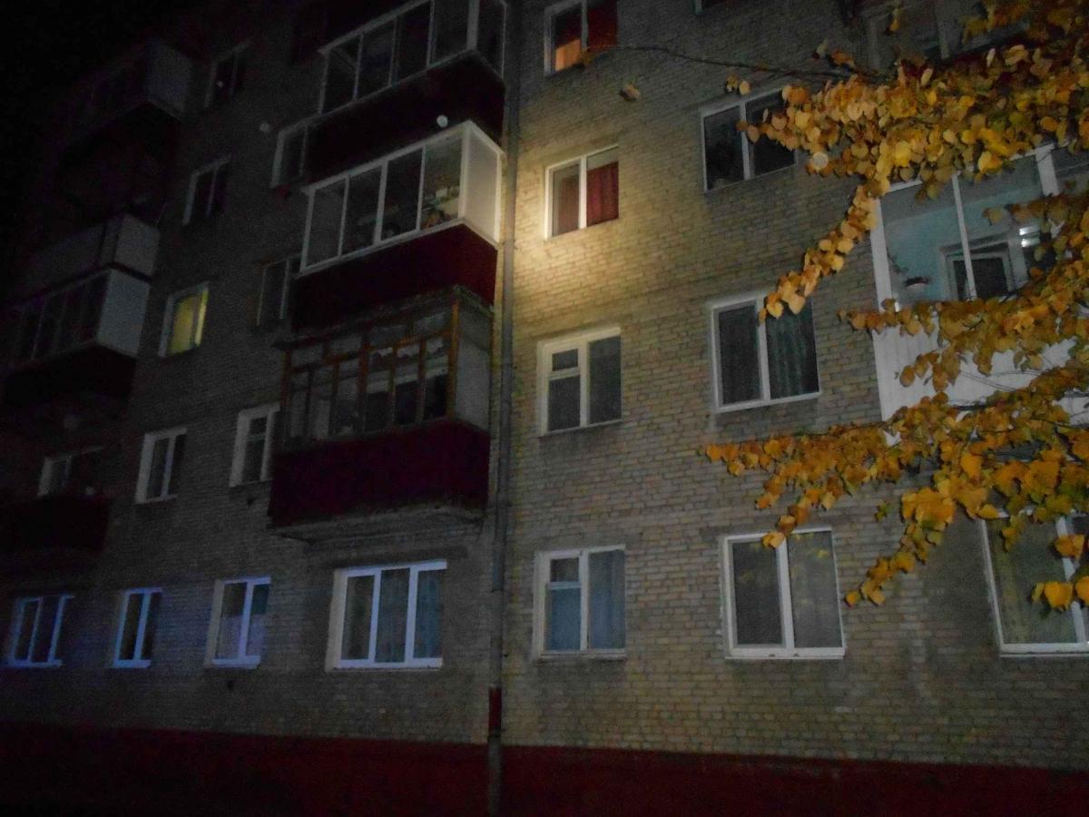 Спасатели в Бобруйске снимали мужчину с водосточной трубы