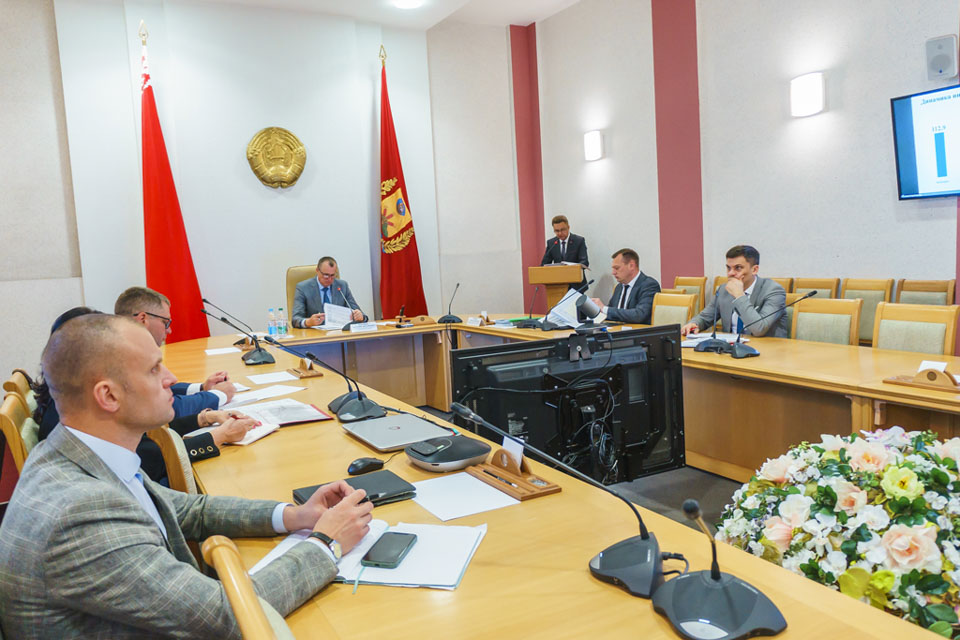 Инвестиционные проекты, планируемые к реализации в области, рассмотрели в Могоблисполкоме