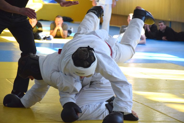 Соревнования по рукопашному бою прошли среди сотрудников подразделений охраны Могилевской области. Фото