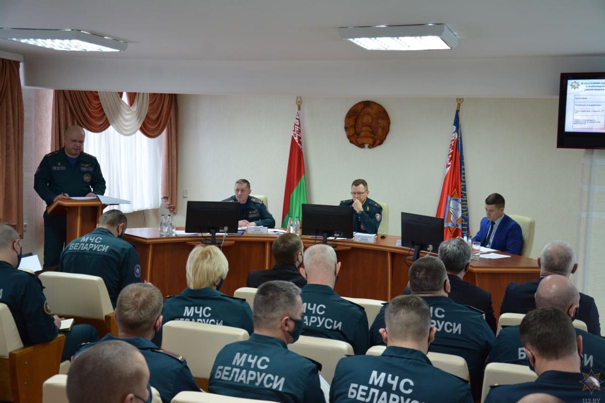 Спасатели Могилевщины подвели итоги работы за 2021 год
