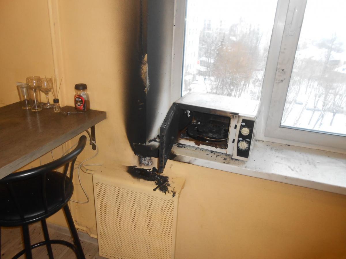 Пожар в квартире на пр. Мира тушили в Могилеве