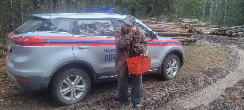Чаусские спасатели нашли заблудившегося в лесу пенсионера